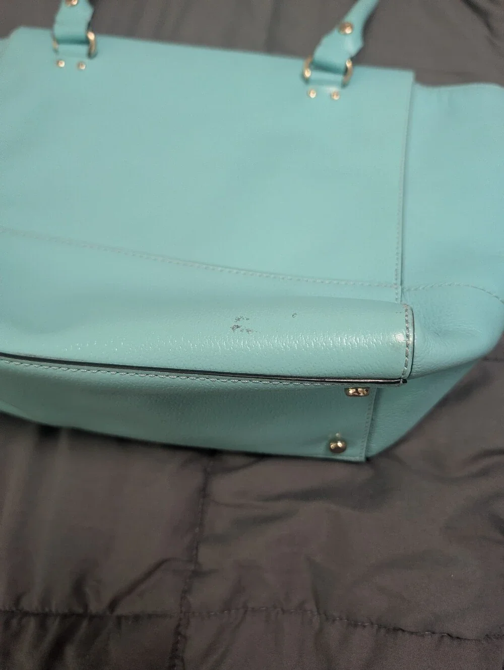 Kate Spade Wellesly Aqua Bag- Large